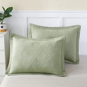WINLIFE Decorative Skin-Friendly Pillow Shams, 2-Pack