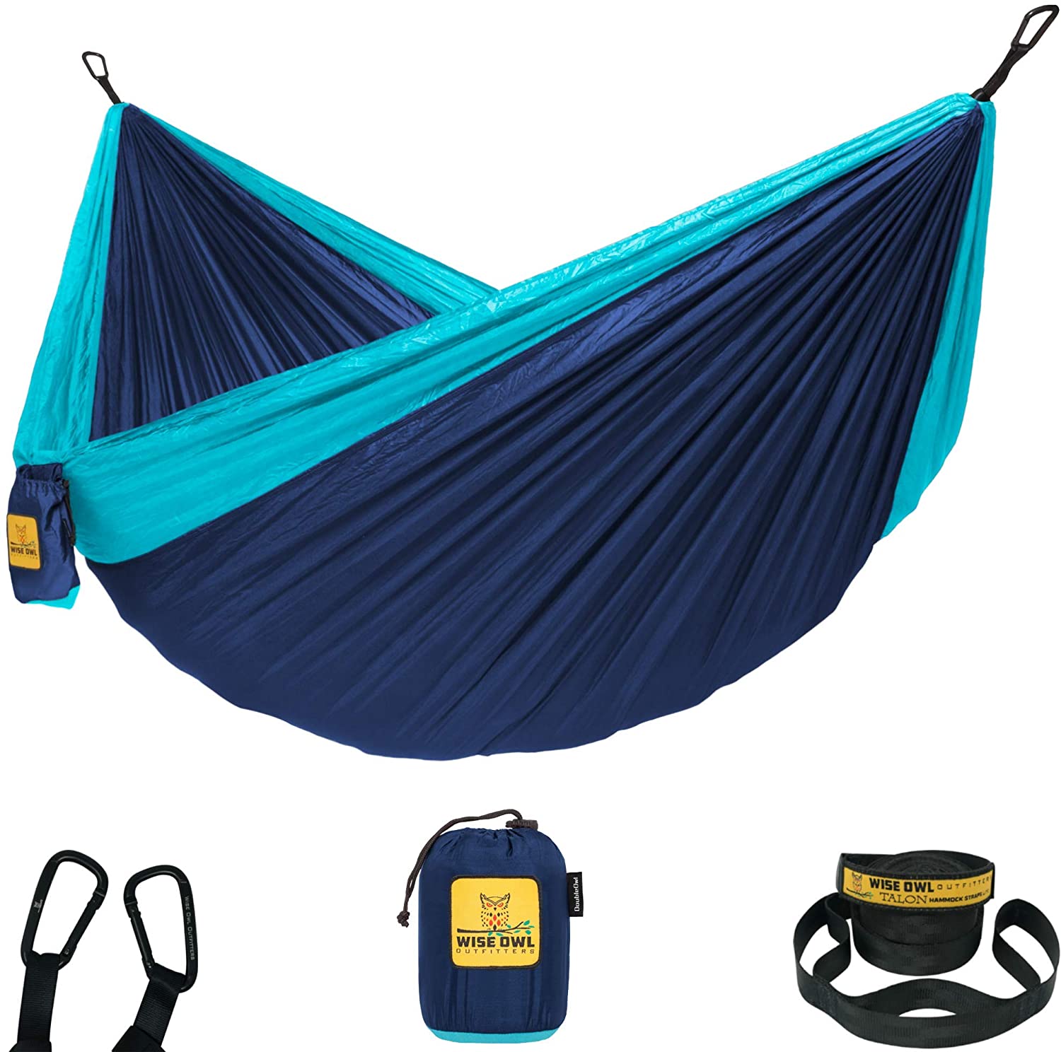 Wise Owl Outfitters 210T Parachute Nylon Hammock