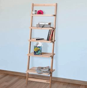 Lavish Home 5-Tier Leaning Shelving For Home