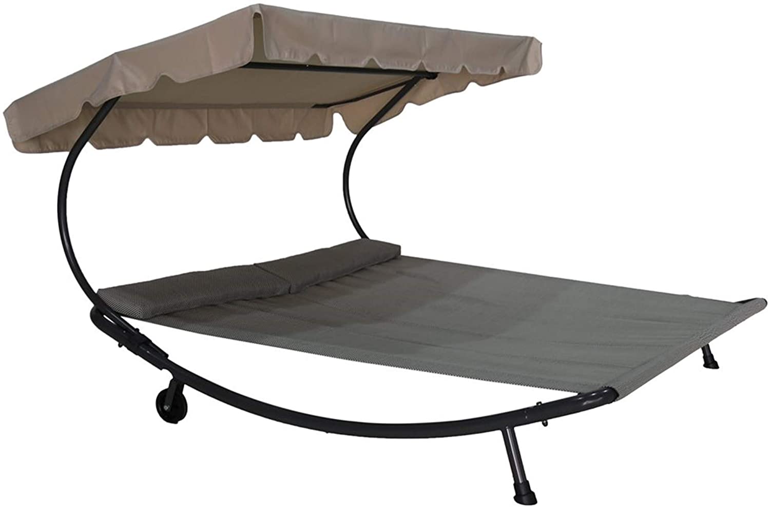 Abba Patio Outdoor Double Chaise Lounge & Patio Bed