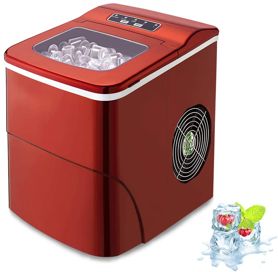 AGLUCKY Compact Automatic Ice Maker