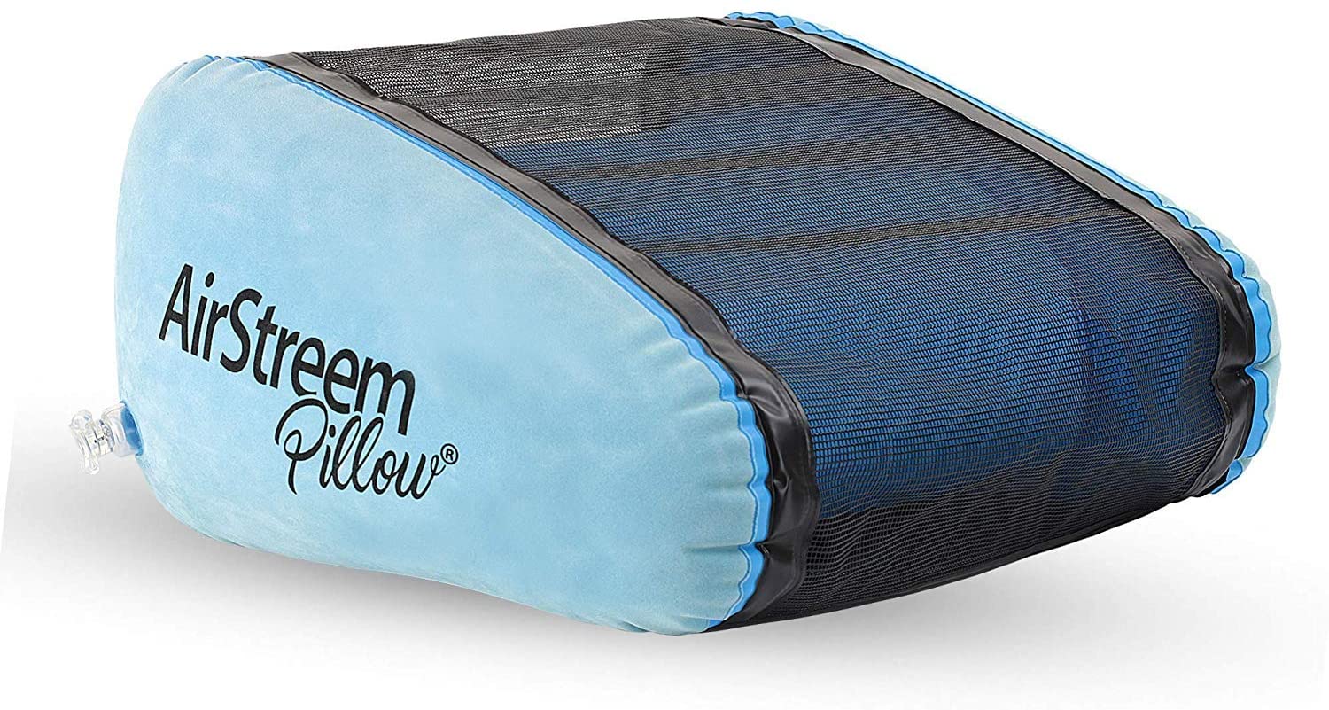 Airstreem Breathable Mesh Wedge Beach Pillow