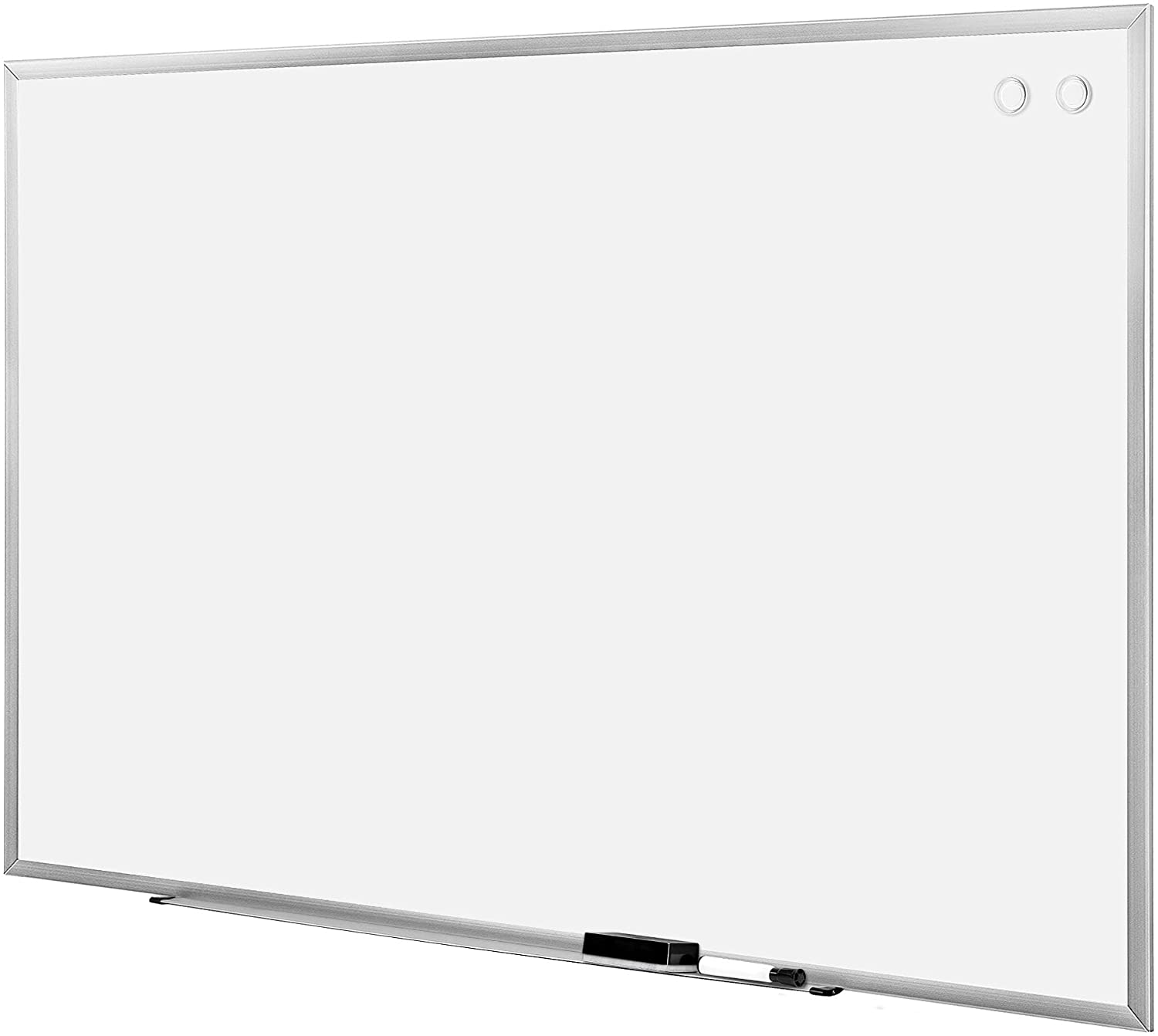 AmazonBasics Lightweight Organizing Magnetic Whiteboard