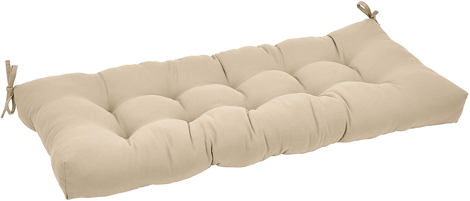 AmazonBasics Tufted Outdoor Patio Bench Cushion