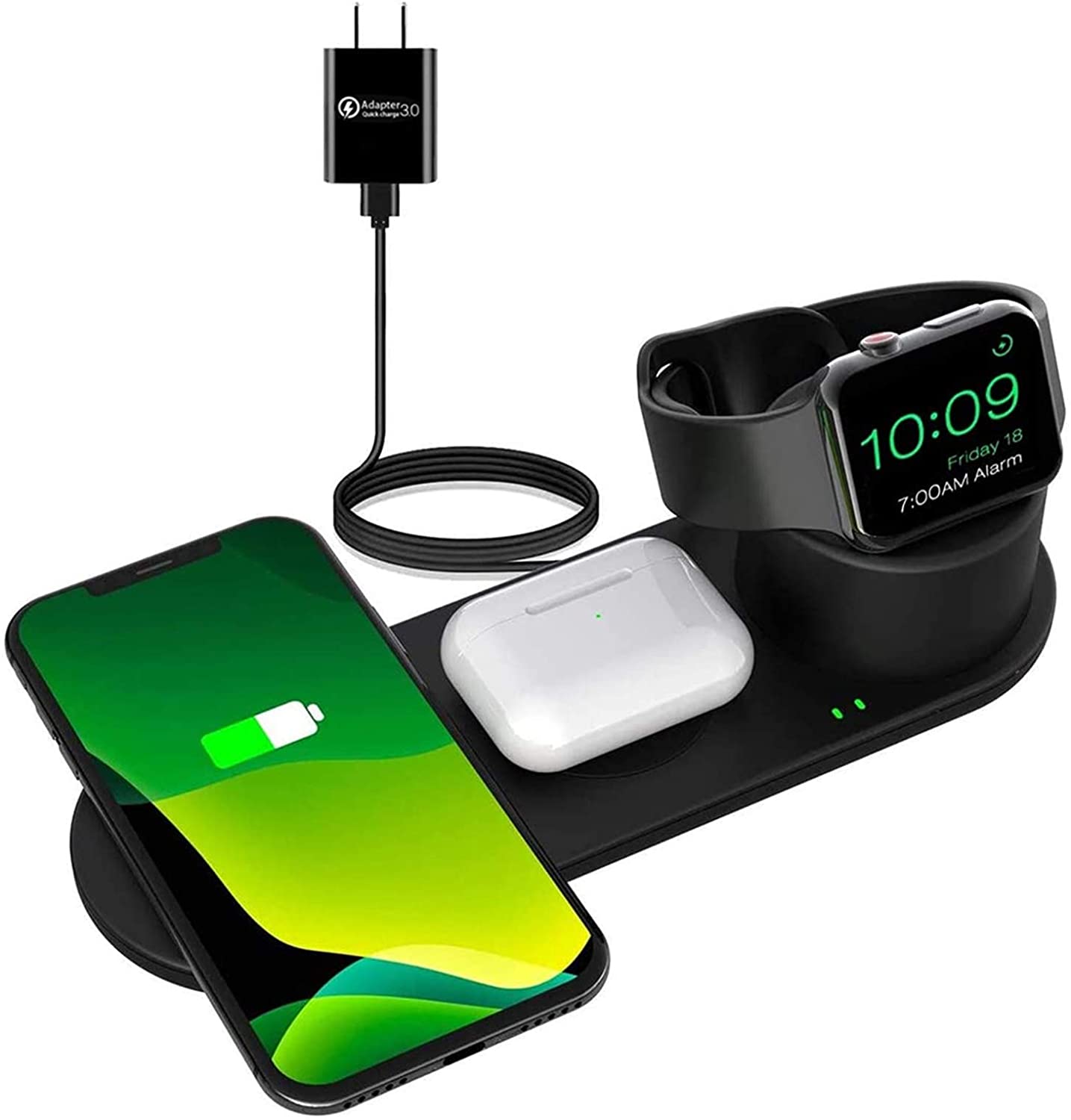 Aresh 3-In-1 Wireless Charging Pad