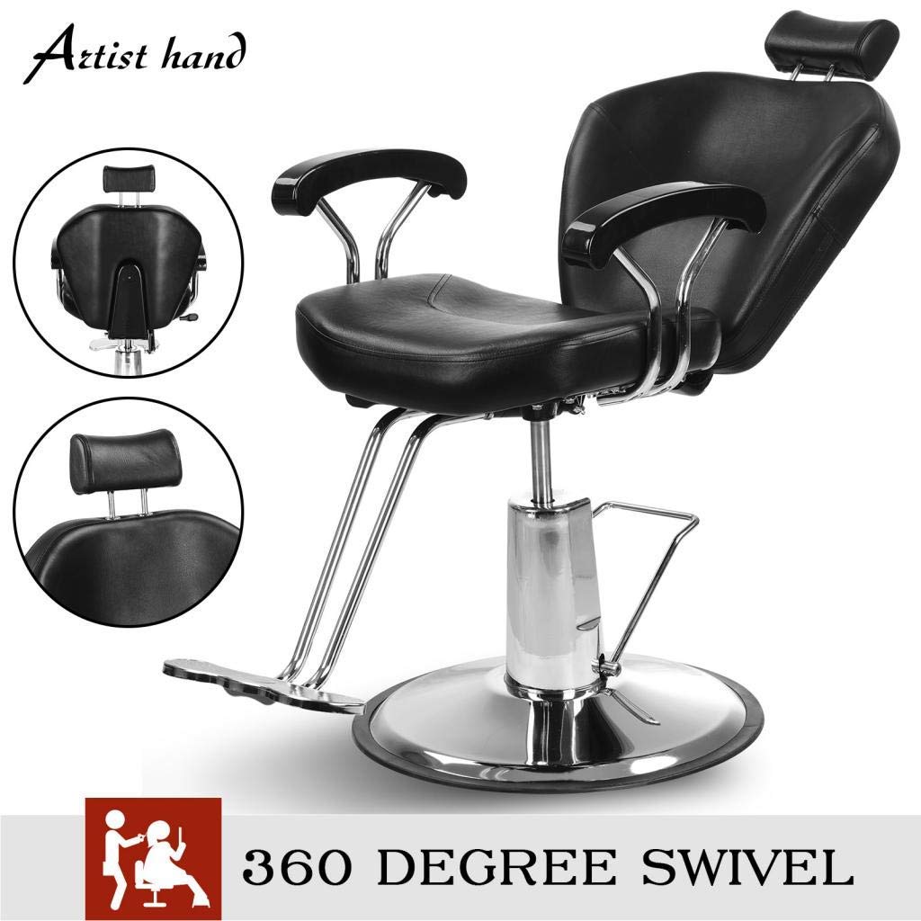 Artist Hand Hydraulic & Reclining Swivel Salon Chair