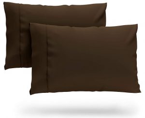 Cosy House Collection Lightweight Pillow Cases, 2-Pack