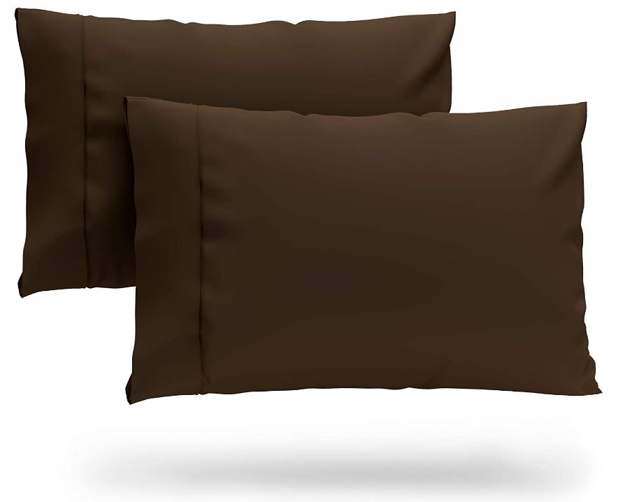 Cosy House Collection Lightweight Pillow Cases, 2-Pack
