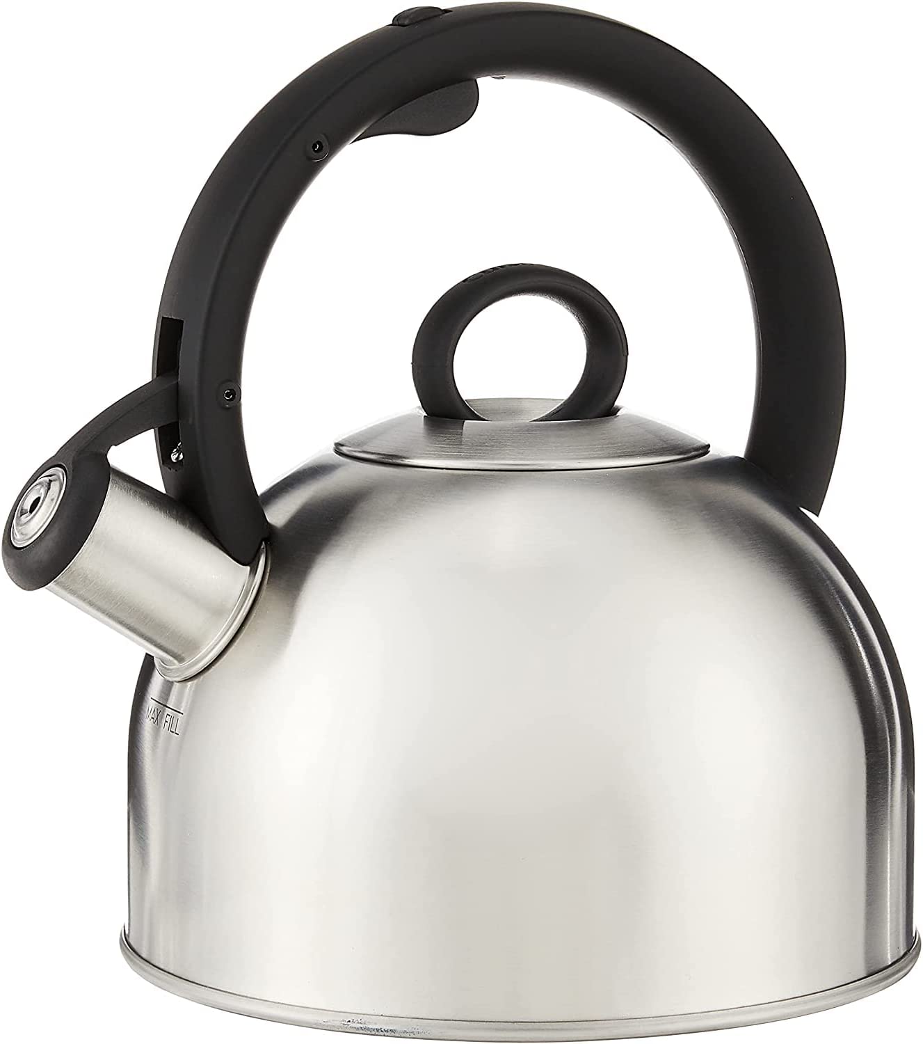 Cuisinart Aura Stainless Steel Stovetop Tea Pot Kettle, 2-Quart