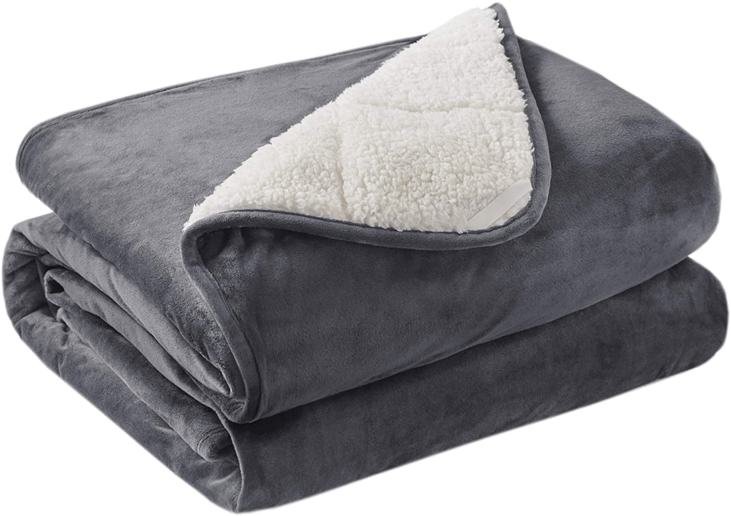 Degrees Of Comfort Dual-Sided Sherpa & Fleece Weighted Blanket