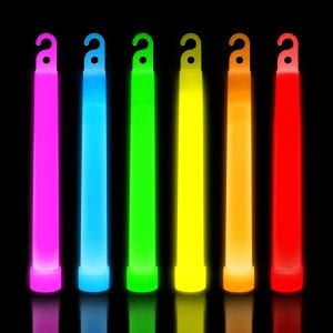 Glow Mind Non-Toxic Hanging Glow Sticks, 30-Pack