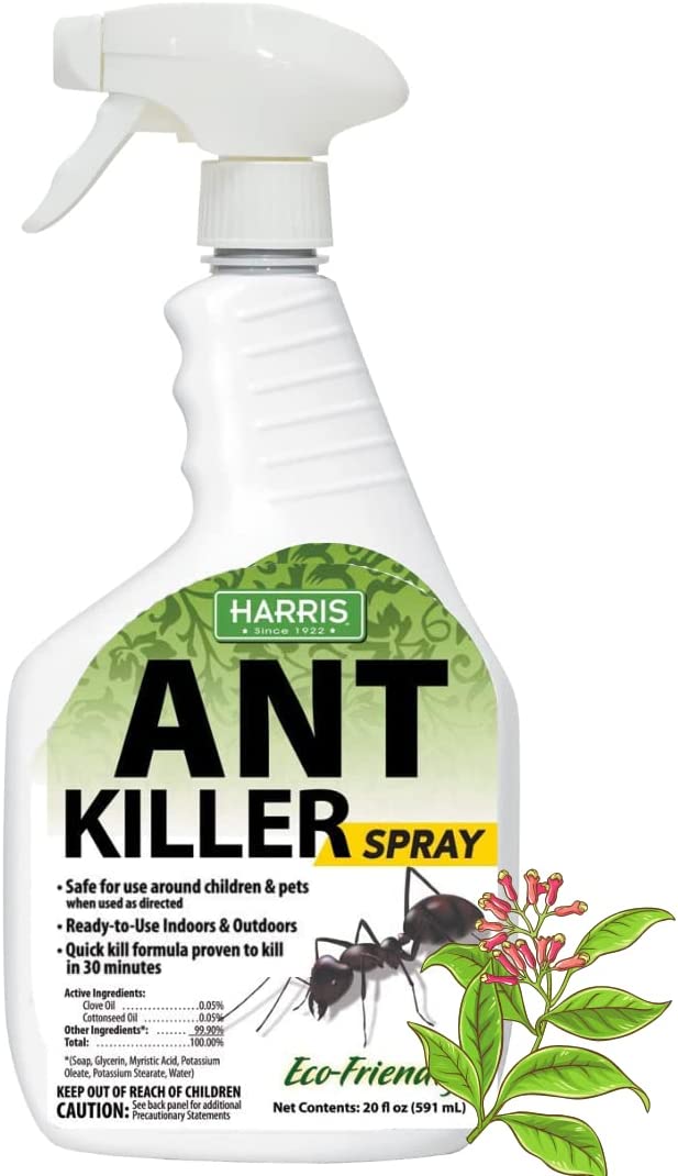 HARRIS Plant Oil Based Indoor & Outdoor Ant Killer Spray