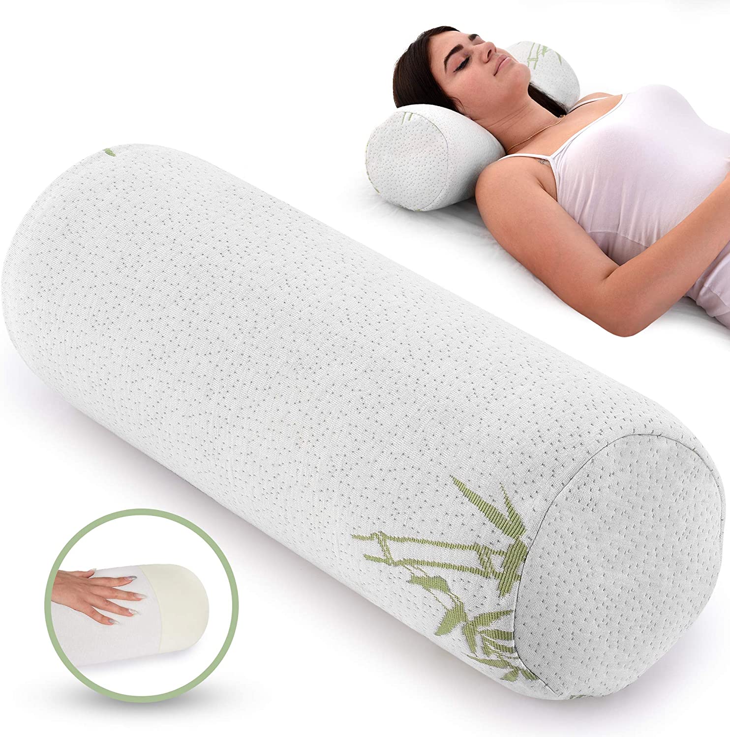 Healthex Ergonomic Cervical Bolster Pillow