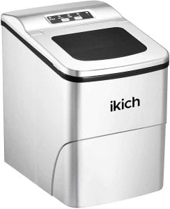 IKICH Portable LED Display Ice Maker