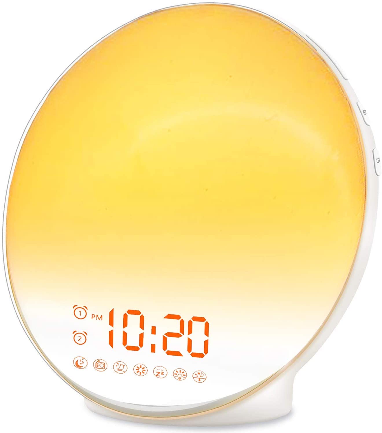 JALL Corded Electric LED Alarm Clock
