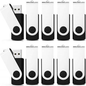 KEXIN Swivel 2GB Flash Drive, 100-Pack