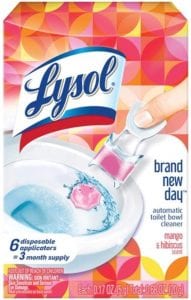 Lysol Click Gel Automatic Toilet Bowl Cleaner, 6-Pack