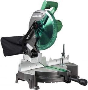 Metabo HPT Lightweight Large Table Miter Saw, 10-Inch
