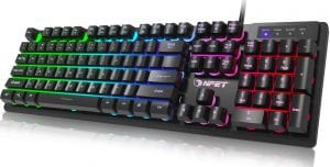 NPET K10 Anti Ghosting Dust-Resistant Backlit Keyboard