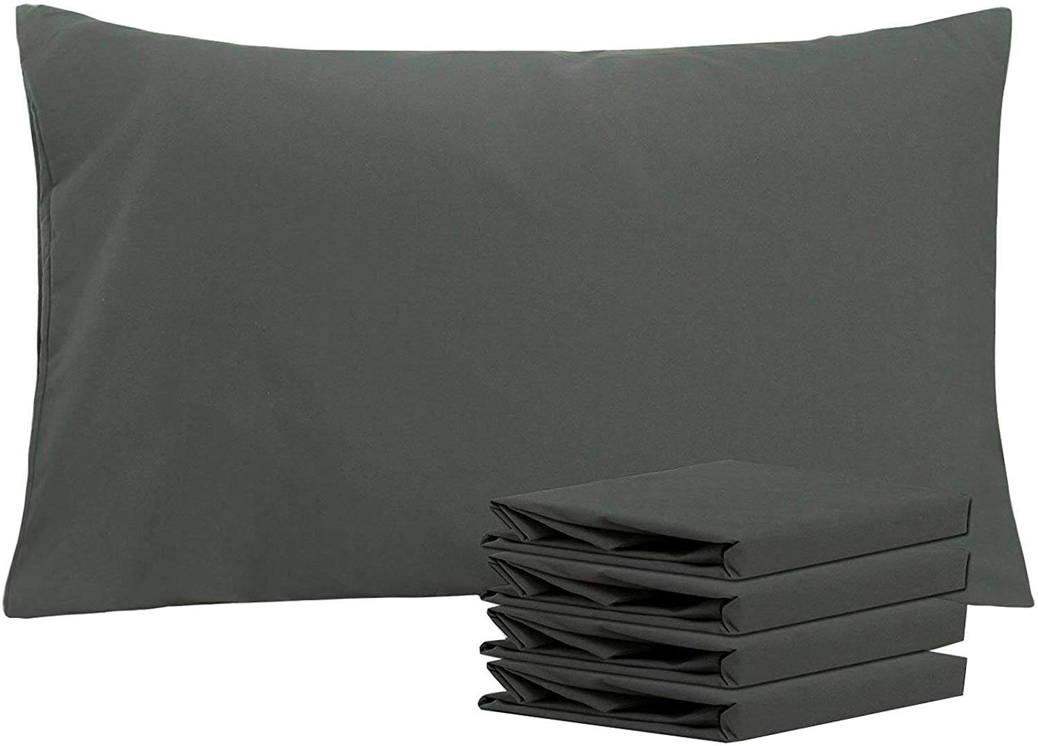 NTBAY Machine Washable Microfiber Pillow Cases, 4-Pack