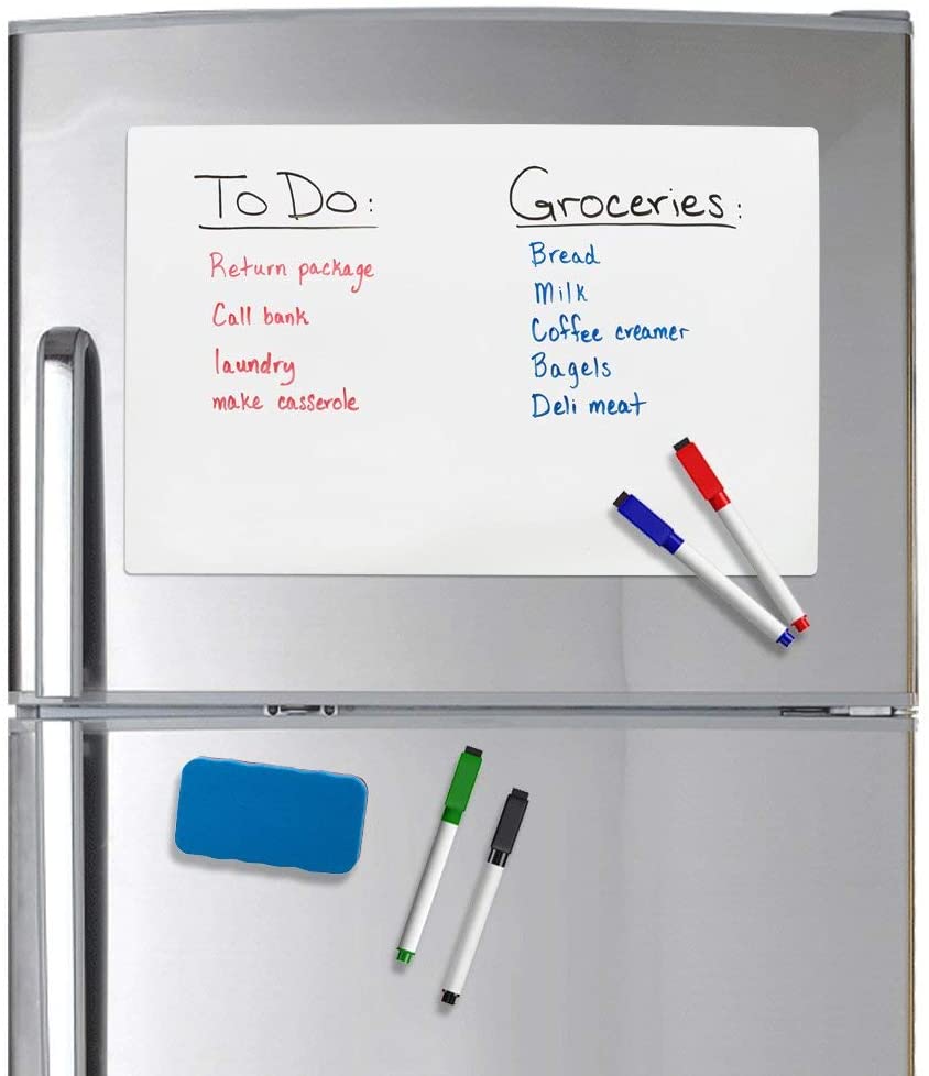Officeline Easy Clean Organizing Magnetic Whiteboard