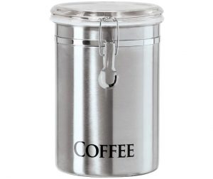 Oggi Premium Clear-Lid Coffee Canisters