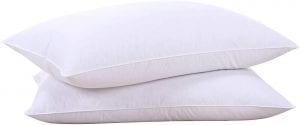 puredown Egyptian Cotton King Size Pillows, Set Of 2