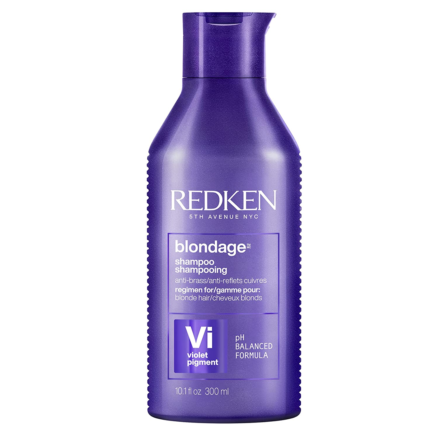 Redken pH Balanced Purple Shampoo For Blonde Hair, 10.1-Ounce