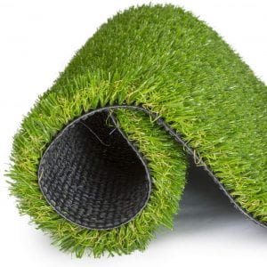 SavvyGrow Fade Resistant Fake Grass Rug