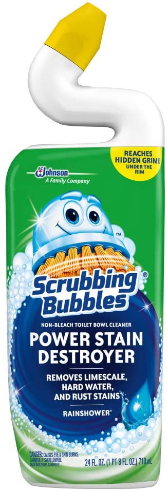 SC Johnson Scrubbing Bubbles Toilet Bowl Cleaner, 24-Ounce