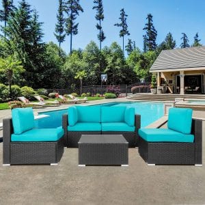 Shintenchi Outdoor Patio Couch Furniture Set