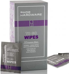 Shoe Hardware Eco-Friendly Shoe Cleaner Wipes, 36-Pack