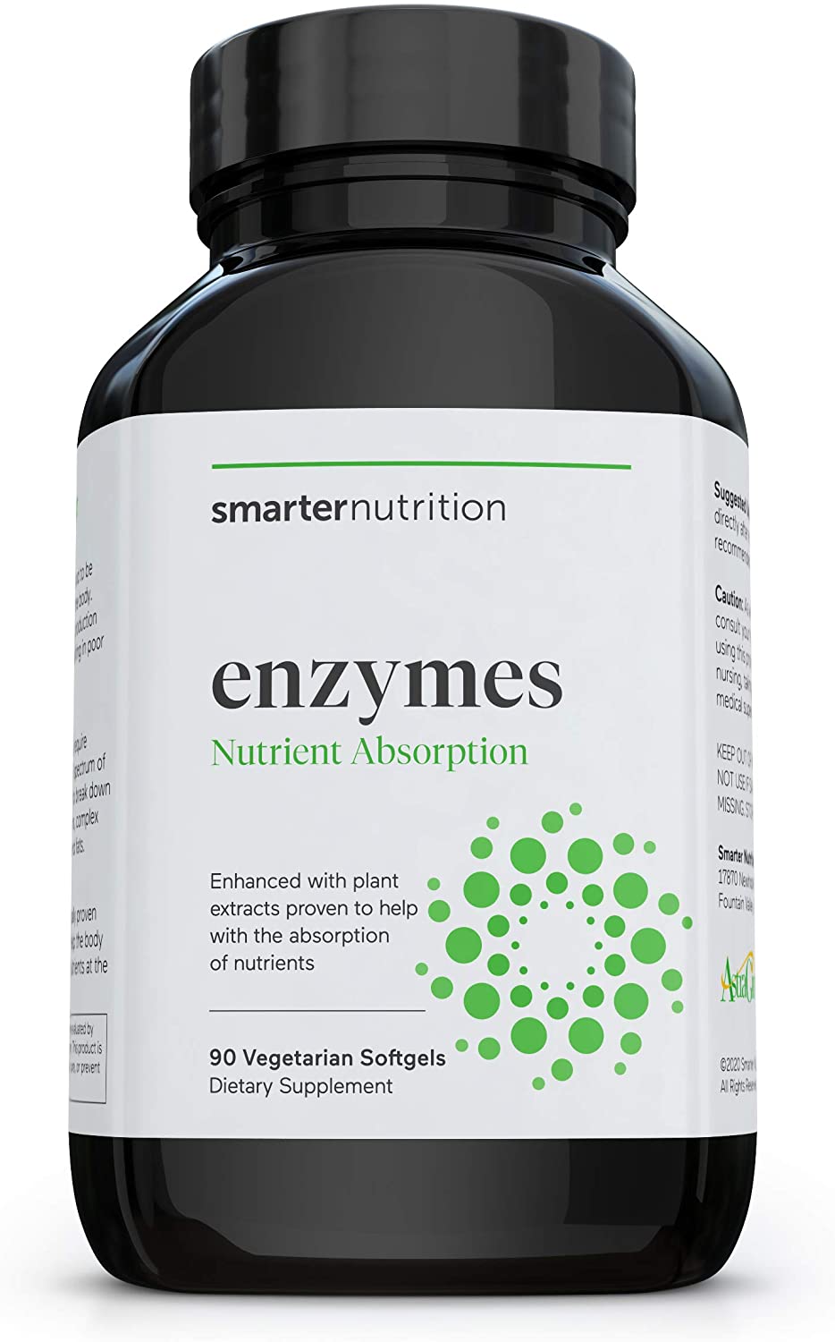Smarter Nutrition Daily Natural Multi-Digestive Enzyme Aid