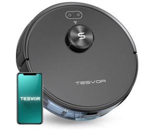 Tesvor Self-Charging Alexa Assist Robotic Vacuum Cleaner