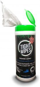 Tight Wipes Quick Shoe Cleaner Wipes, 40-Pack