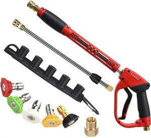 Tool Daily Pivoting Undercarriage Cleaner Power Washer Gun, 5000-PSI