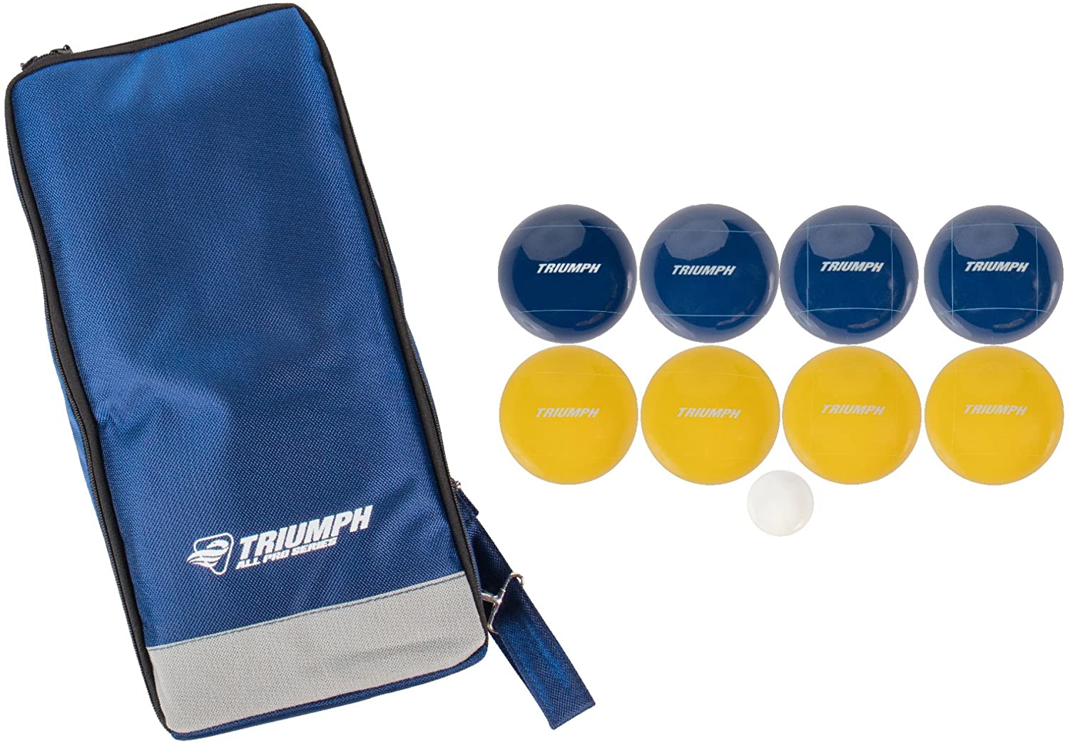 Triumph Premium Long-Lasting 100mm Resin Bocce Ball Set