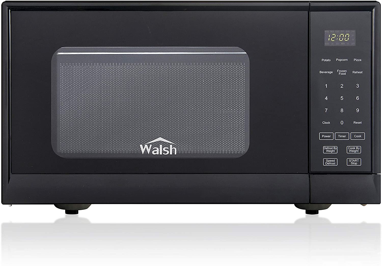 Walsh WSCMSR09BK-09 900-Watt Countertop Microwave Oven