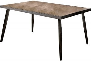 William’s Home Furnishing Vilhelm Grey Dining Table