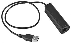 WirelessFinest RJ9 Wired USB Headset Adapter