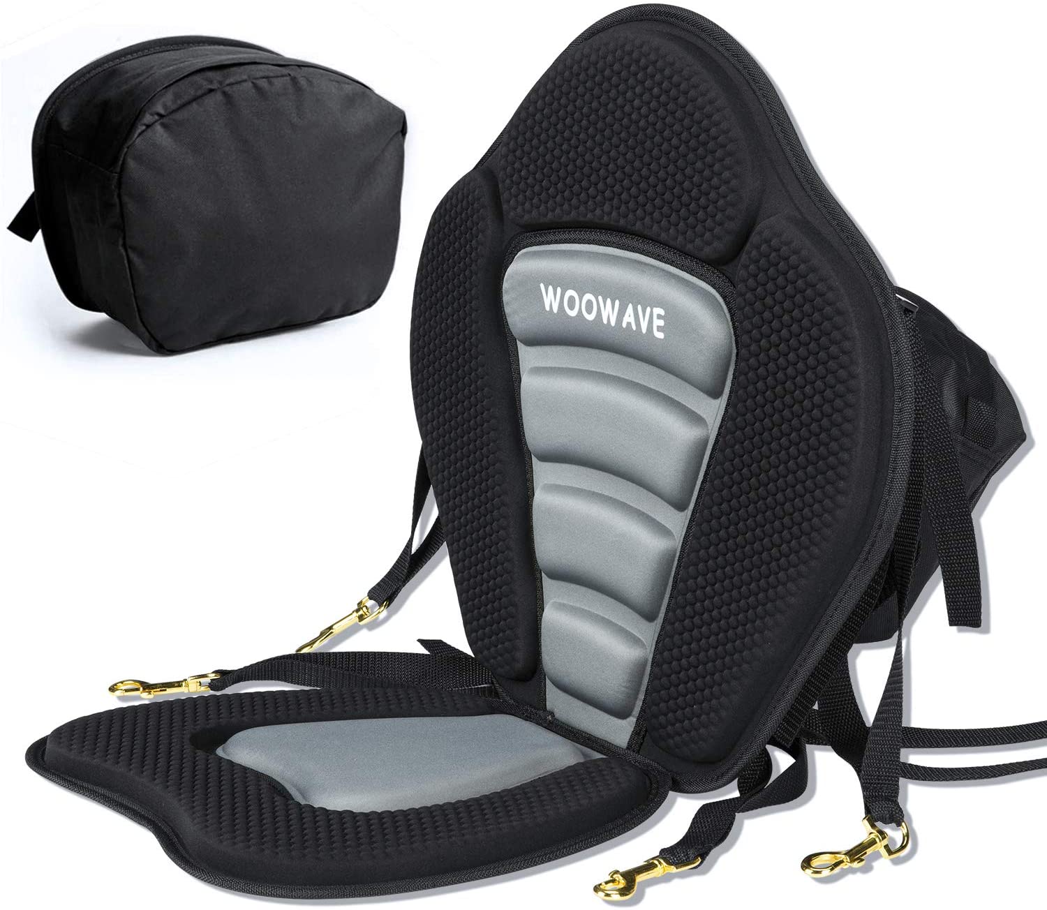 WOOWAVE Professional Reinforced Kayak Seat Cushion