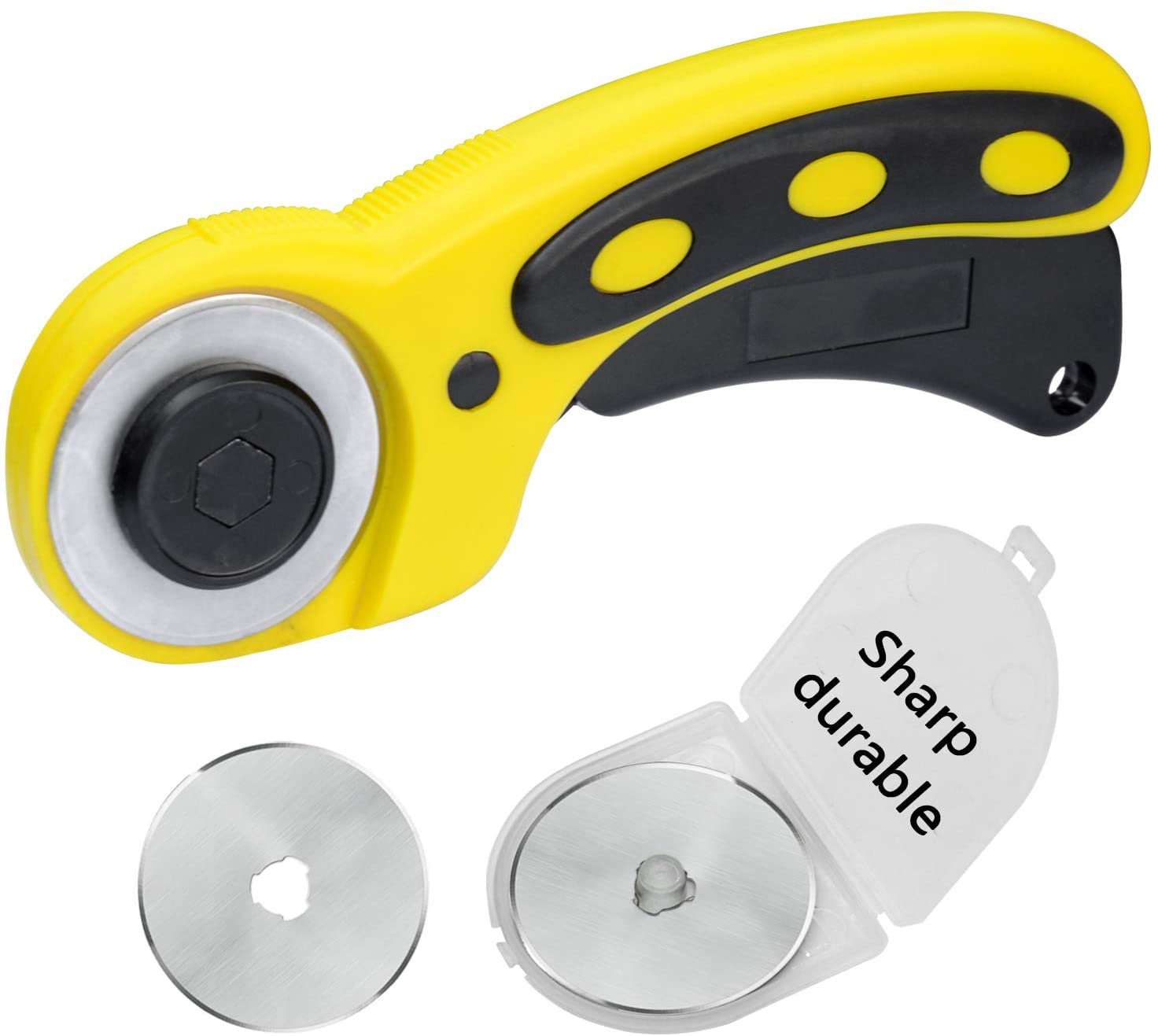 WORKLION Sewing Ergonomic 45mm Rotary Cutter