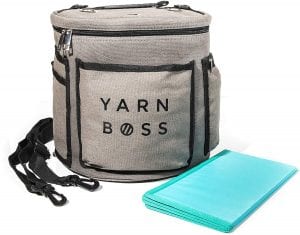 Yarn Boss Travel-Friendly Velcro Free Knitting Bag