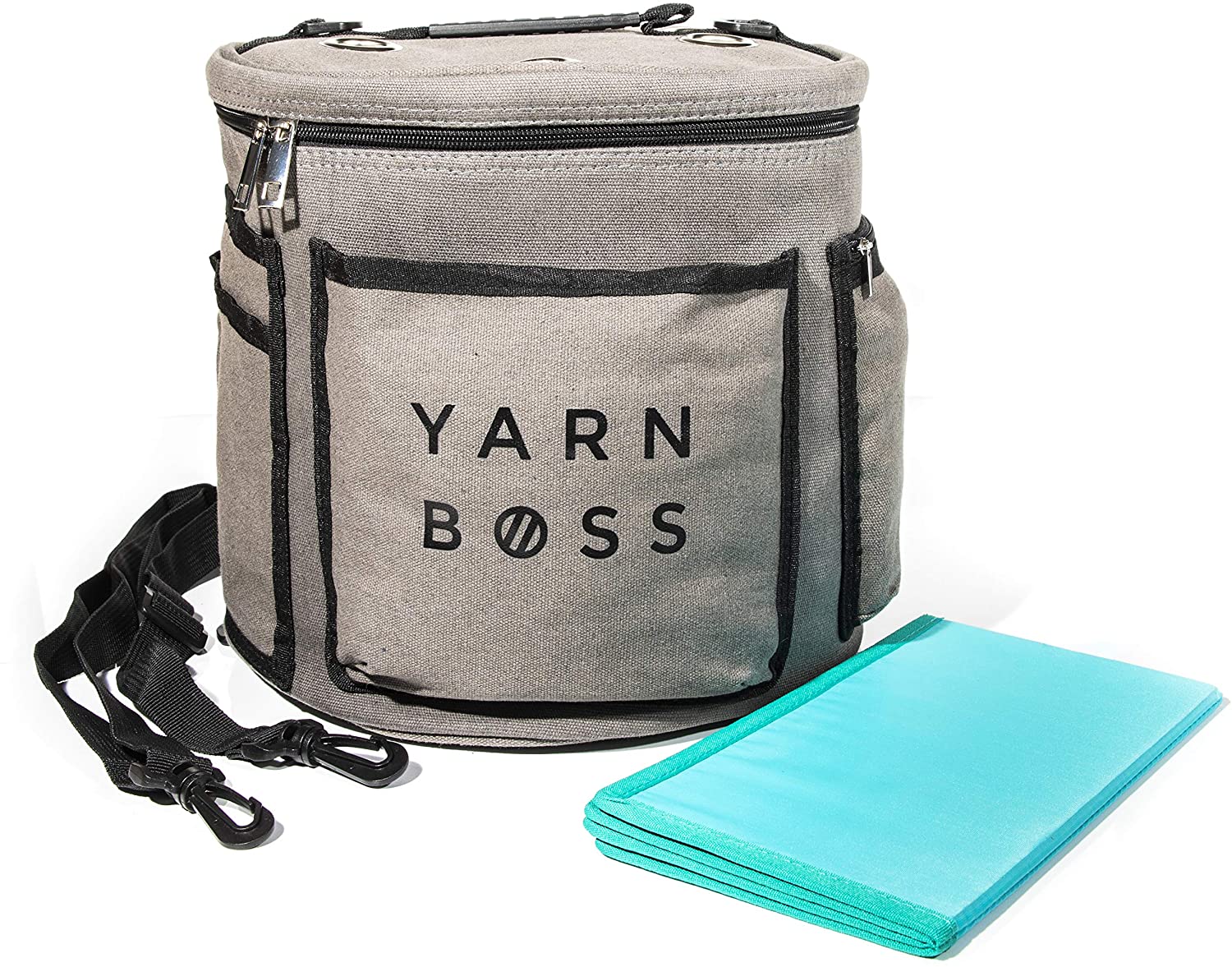Yarn Boss Travel-Friendly Velcro Free Knitting Bag
