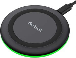 Yootech Qi-Certified 10W Max Wireless Charging Pad