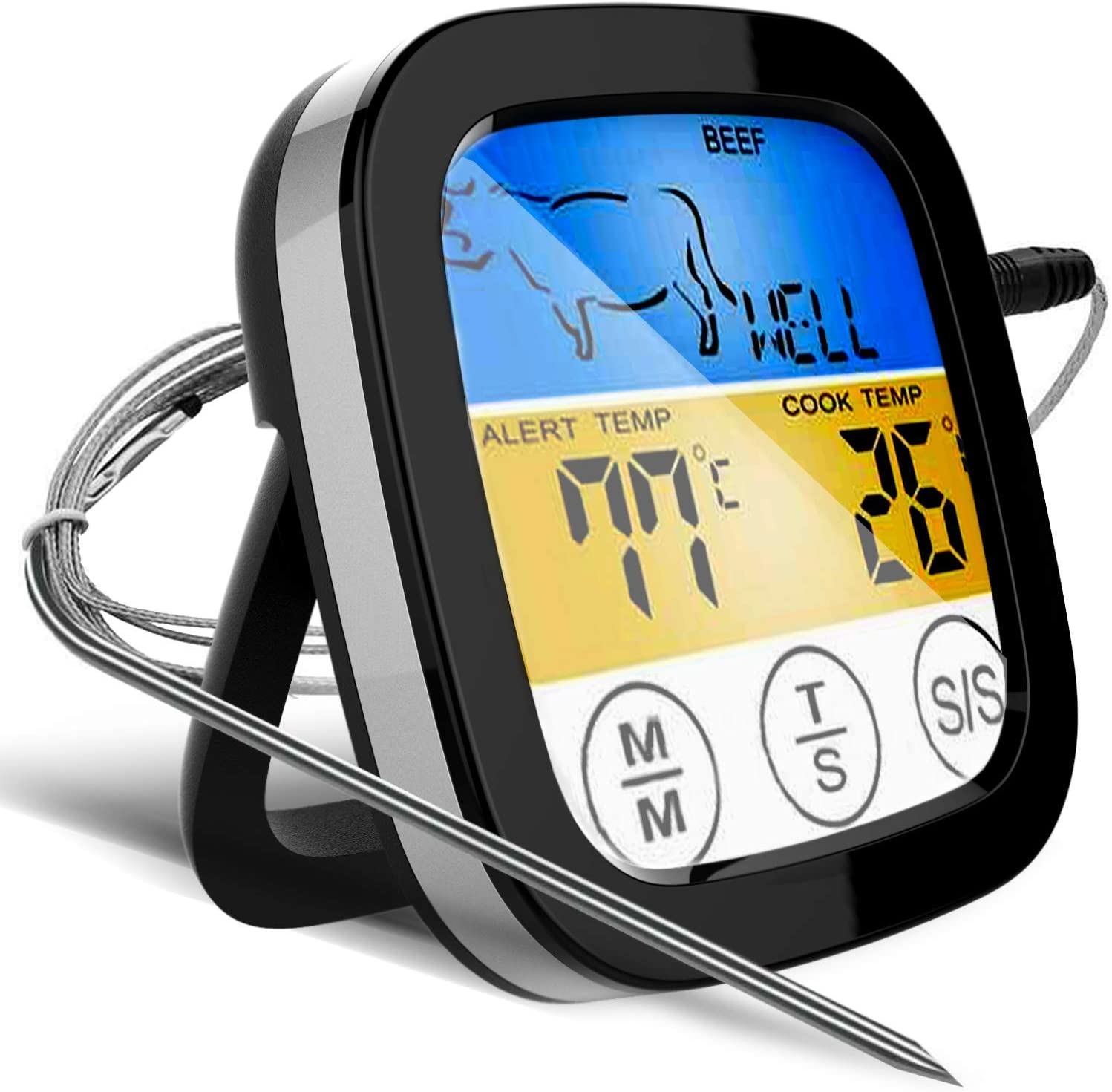 153 Smart Touchscreen Digital Meat Thermometer
