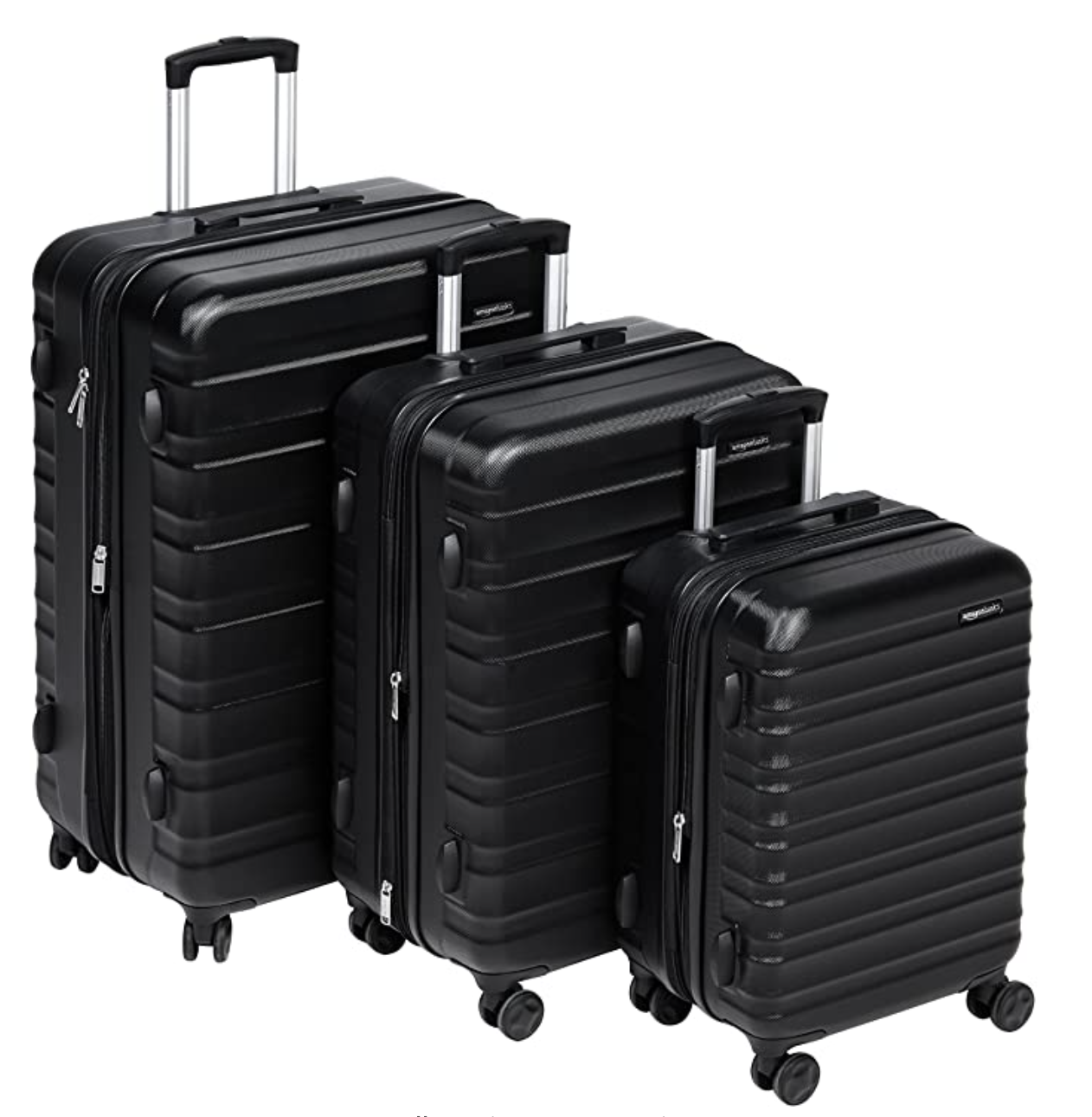 AmazonBasics Hardshell Luggage Set, 3-Piece