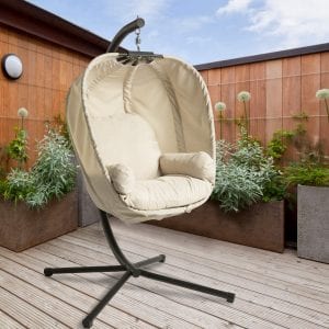 Aclumsy Basket Egg Chair & Stand