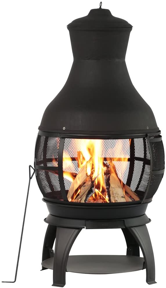 BALI OUTDOORS Outdoor Chiminea Fire Pit