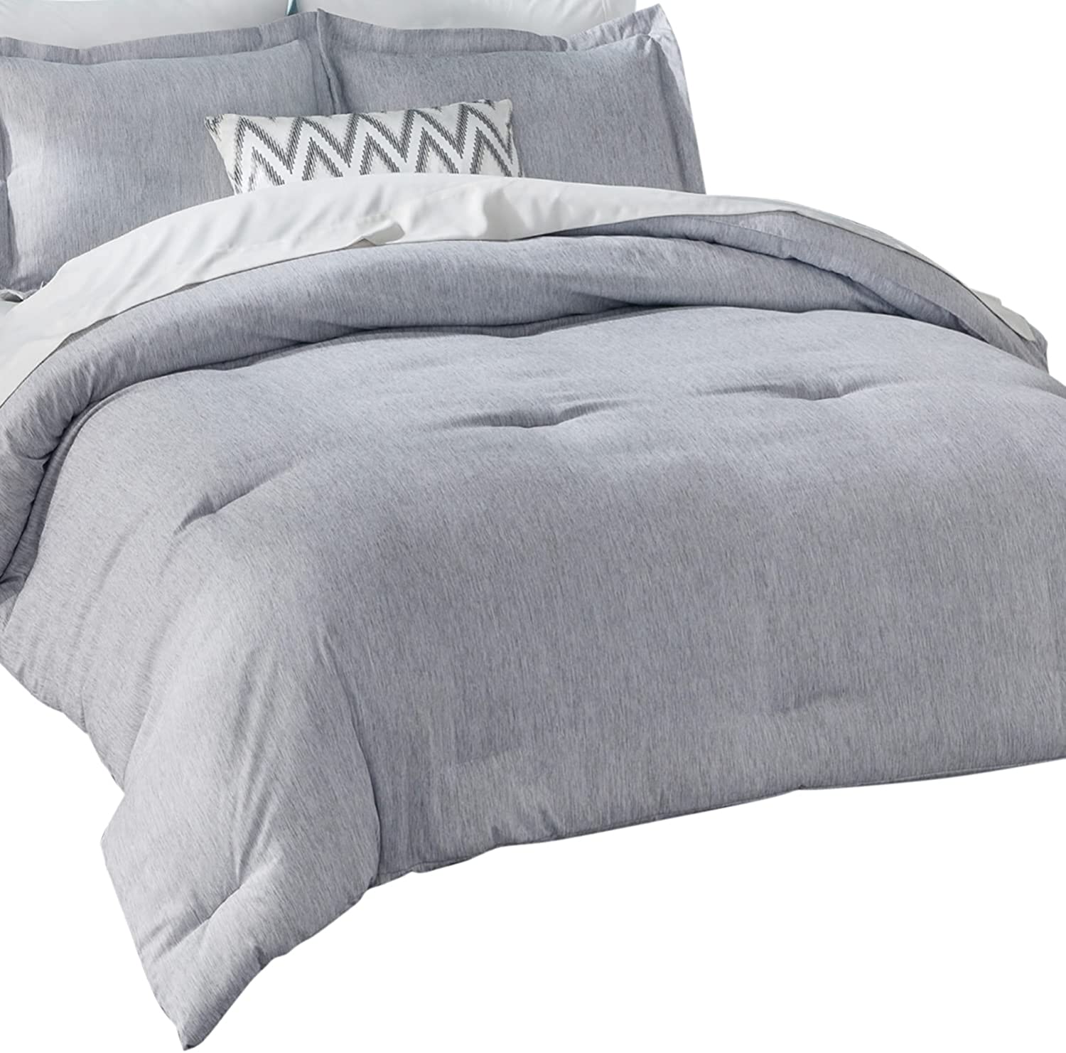 Bedsure Machine Washable Comforter Set, 3-Piece